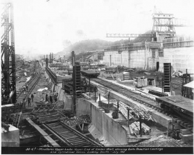 Early construction of the Panama Canal, showing railroad – Best Places In The World To Retire – International Living